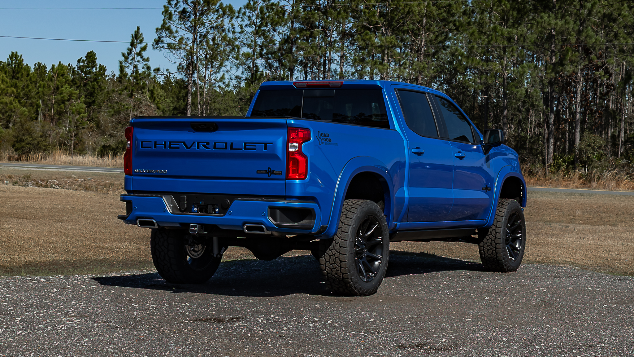 Chevy 1500 Deadwood Smoke - Riptide Blue