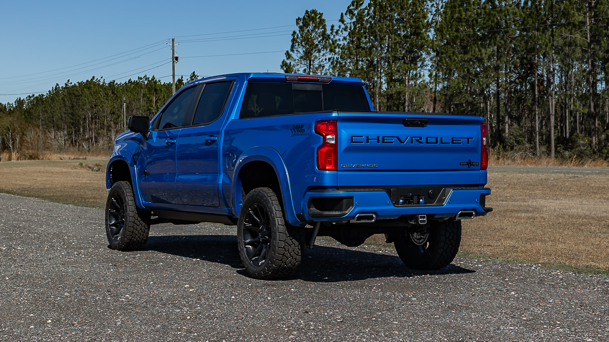 Chevy 1500 Deadwood Smoke - Riptide Blue