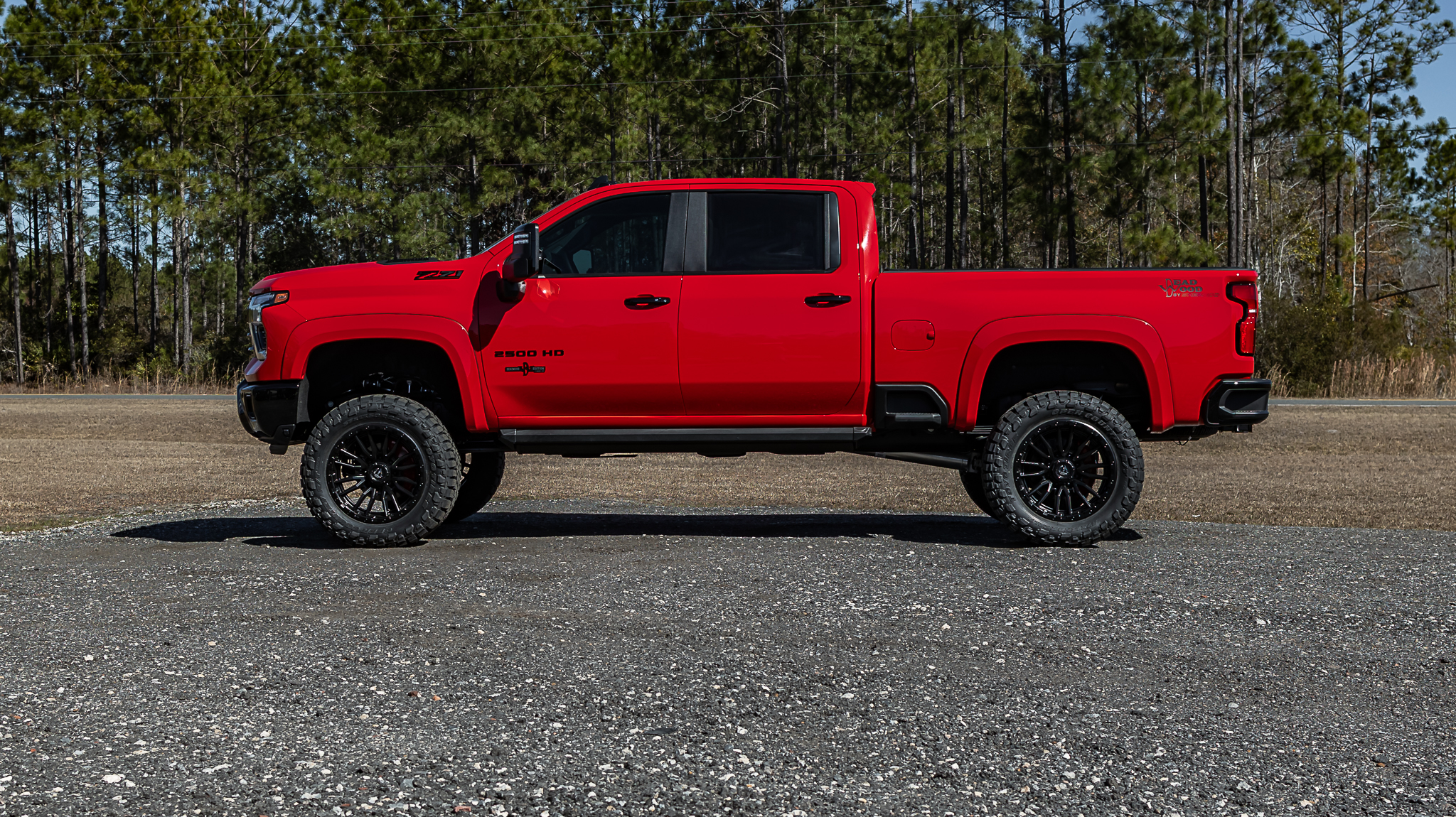 Chevy 2500 Deadwood Red