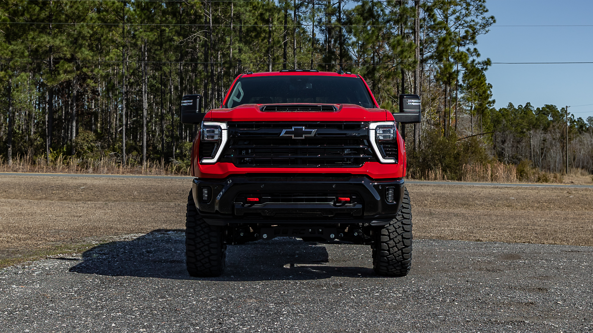 Chevy 2500 Deadwood Red