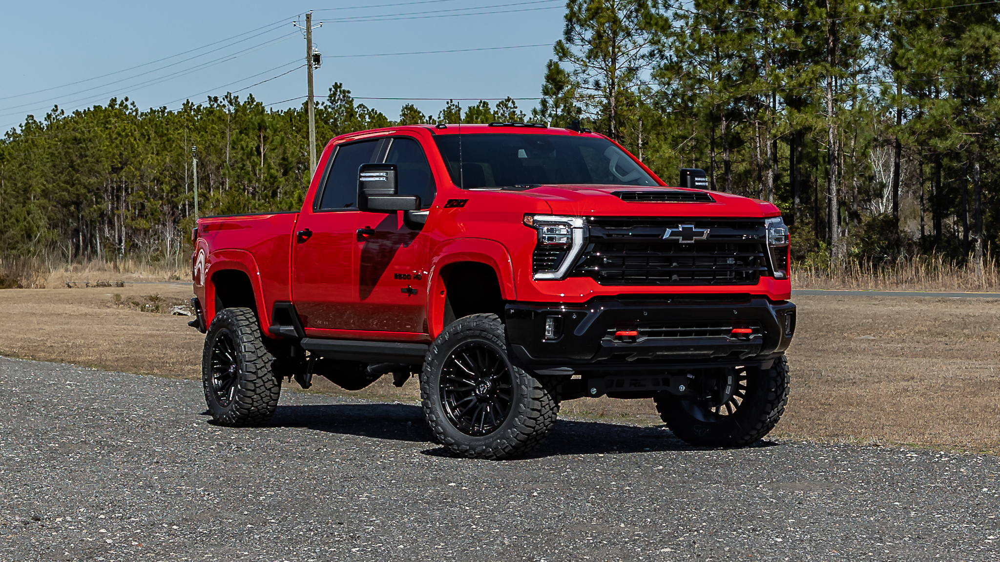 Chevy 2500 Deadwood Red
