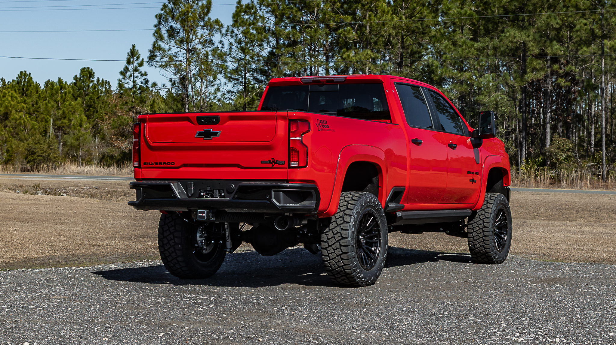 Chevy 2500 Deadwood Red