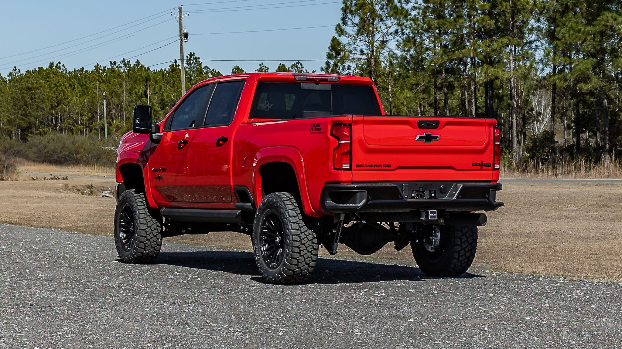 Chevy 2500 Deadwood Red