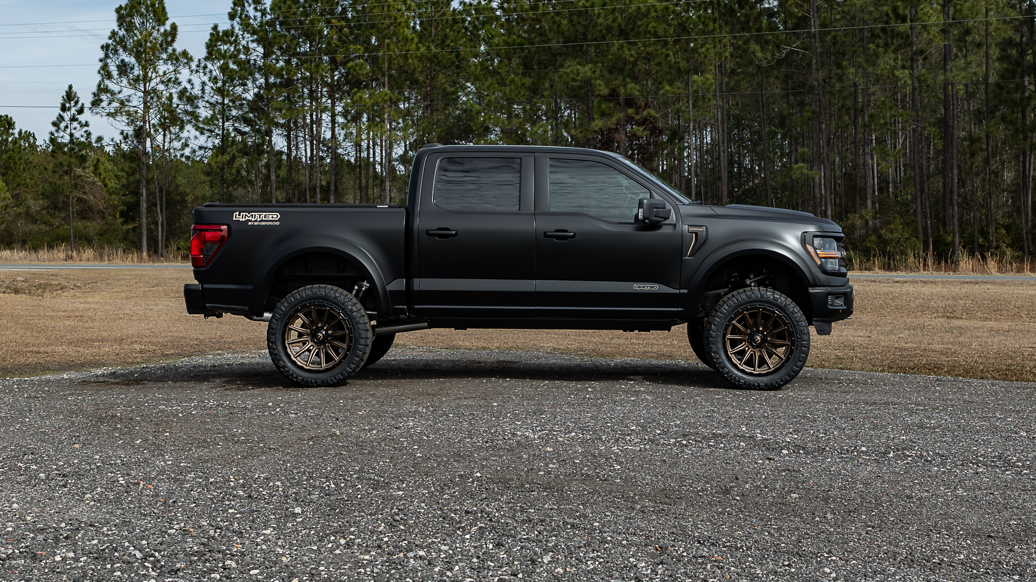 Ford F-150 Limited Matte Black
