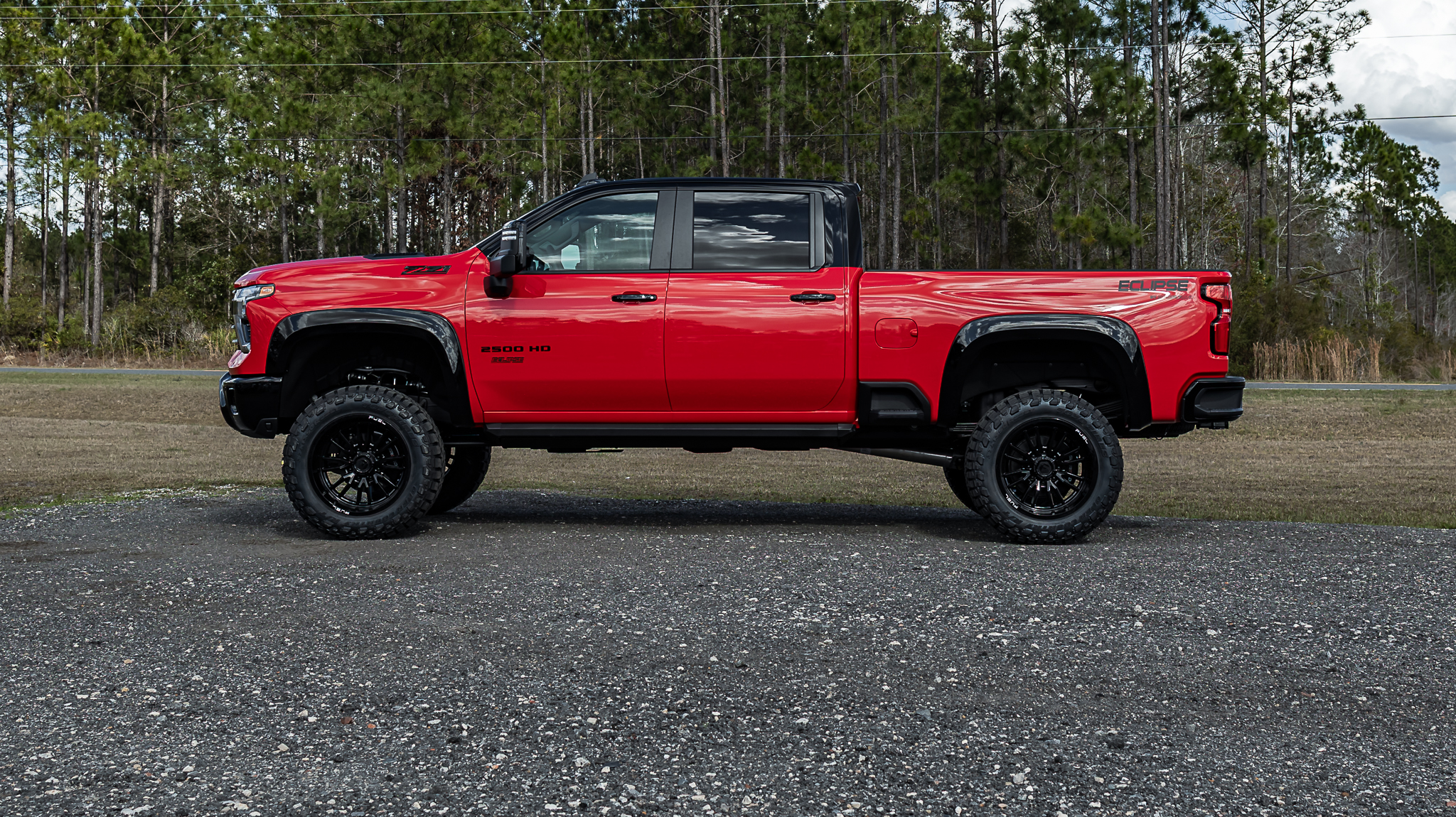 Chevy 2500 Eclipse Red Hot