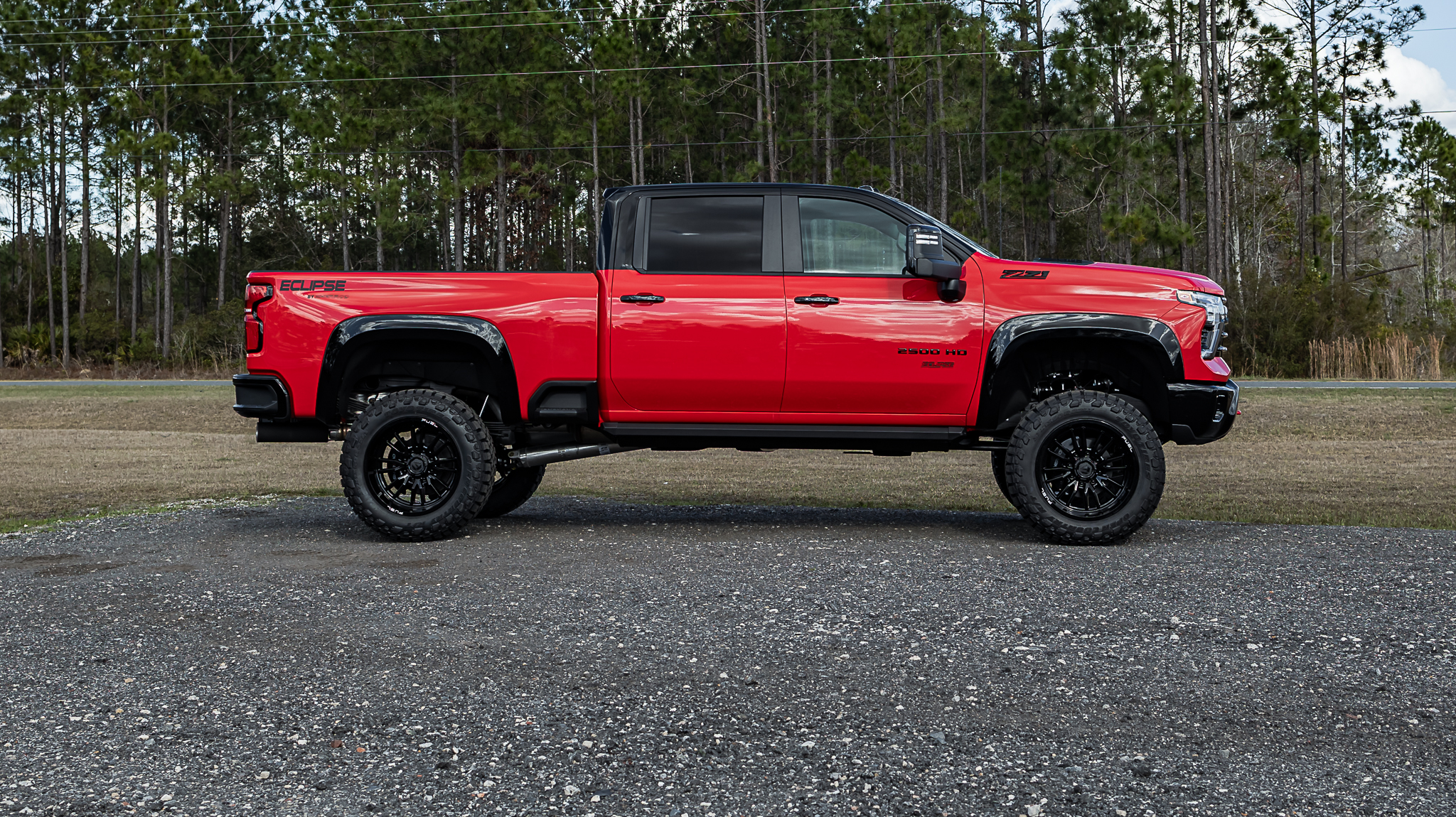 Chevy 2500 Eclipse Red Hot
