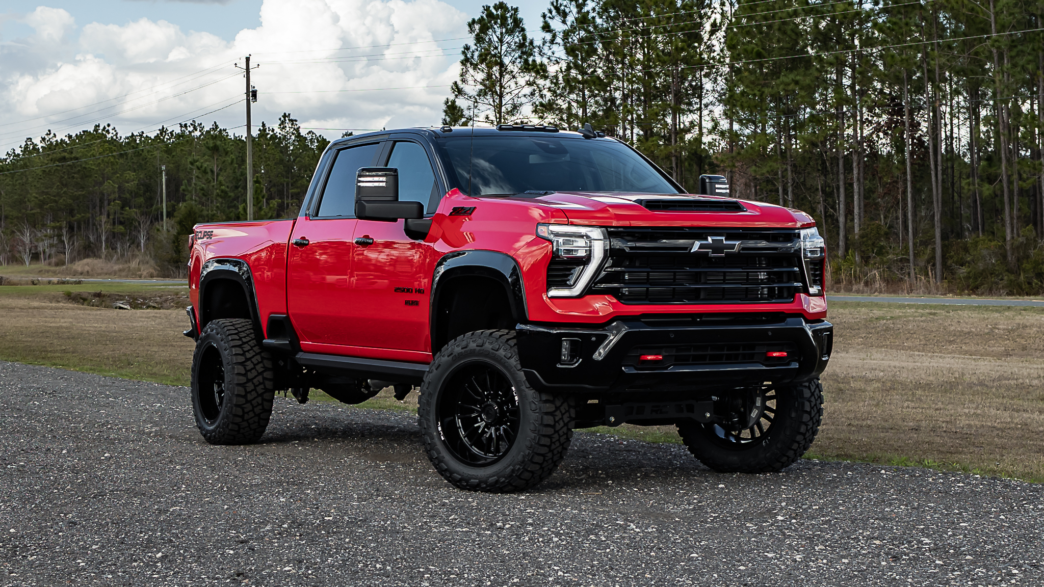 Chevy 2500 Eclipse Red Hot