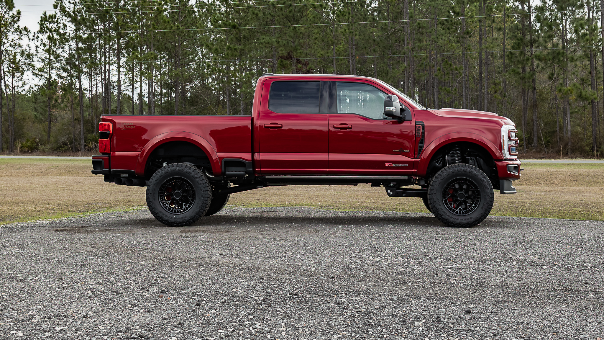 Ford F-250 Deadwood Ruby Red