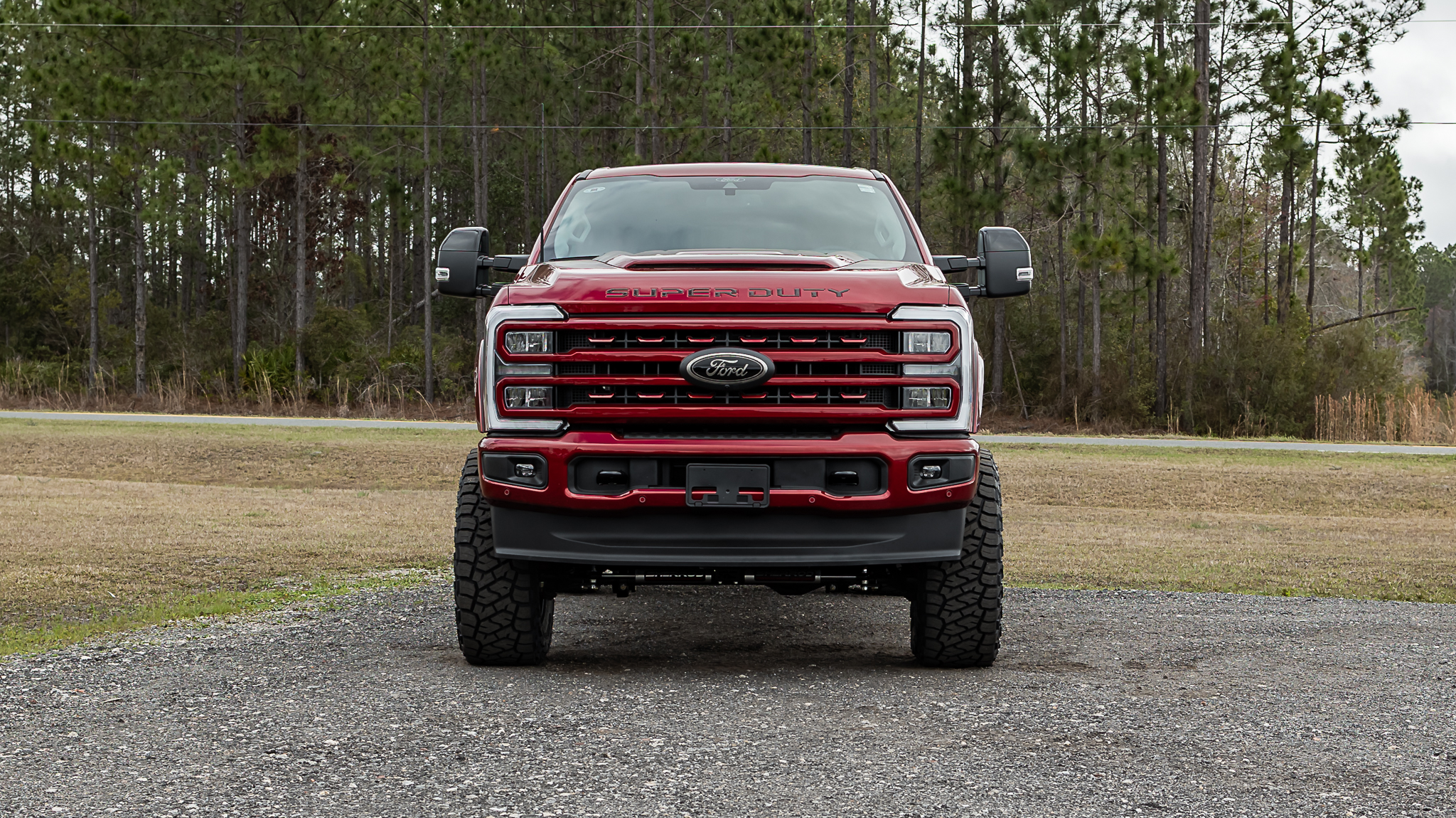 Ford F-250 Deadwood Ruby Red
