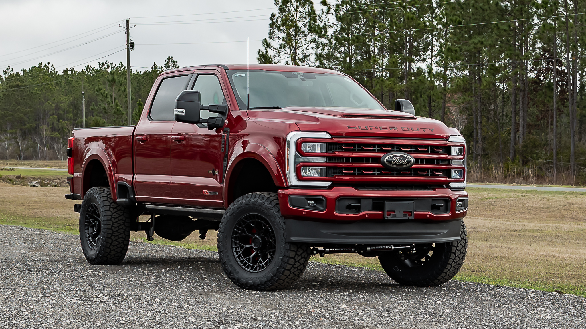 Ford F-250 Deadwood Ruby Red