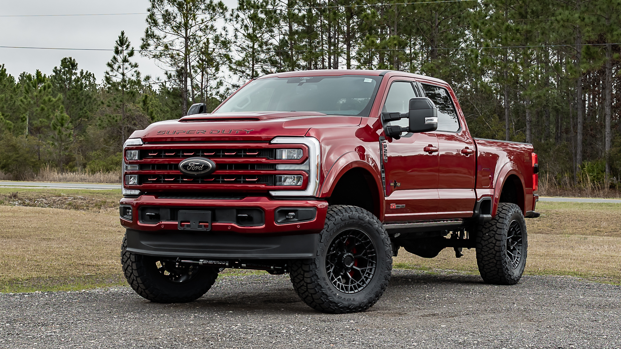 Ford F-250 Deadwood Ruby Red
