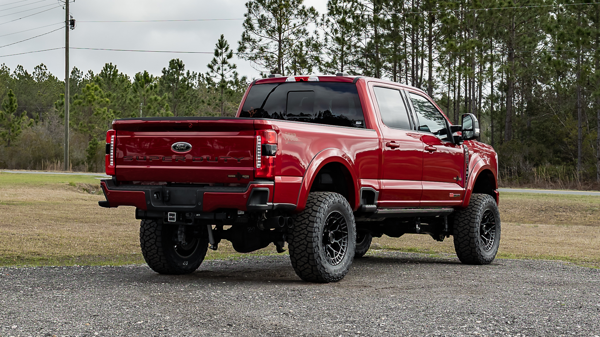 Ford F-250 Deadwood Ruby Red