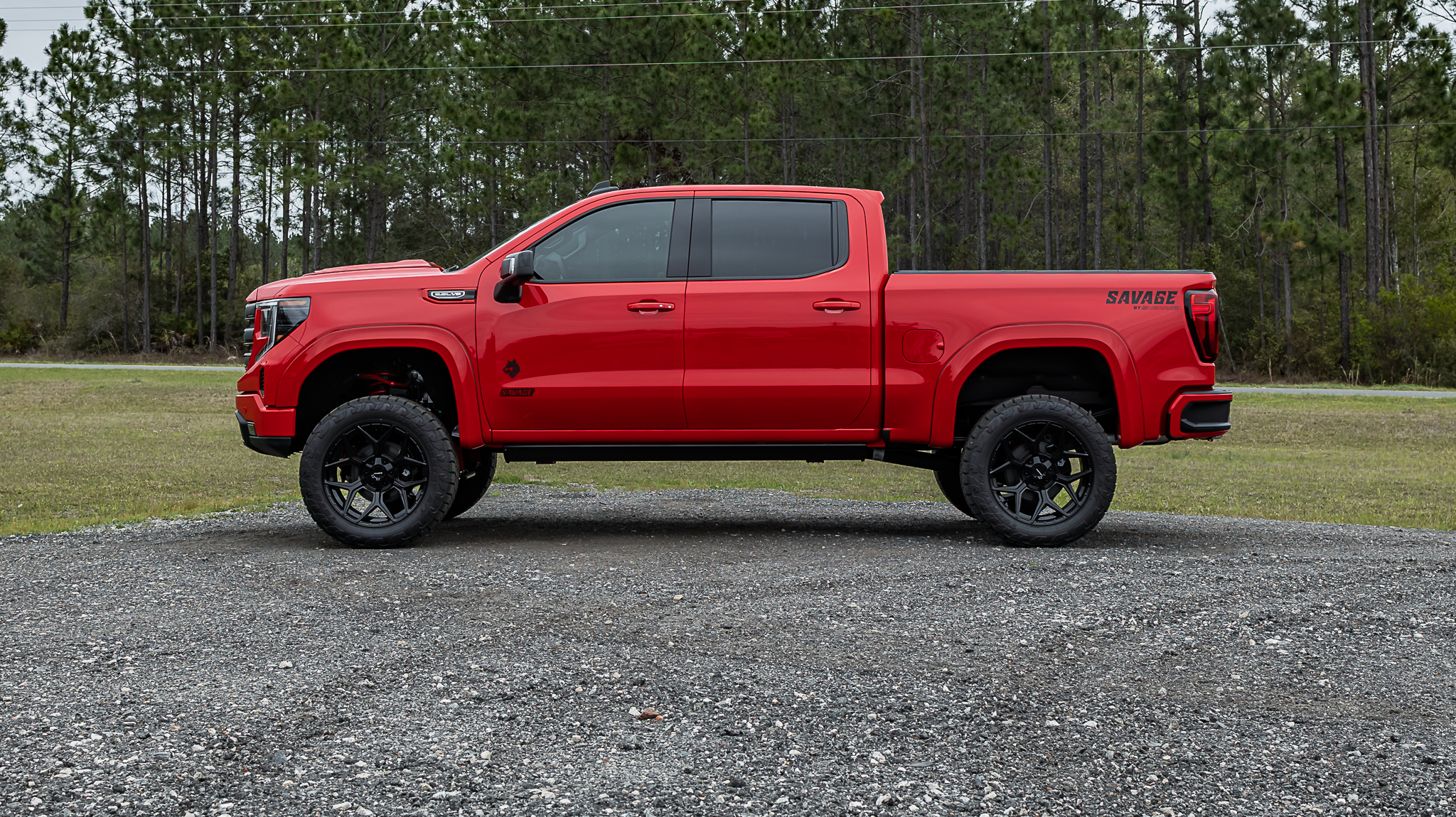 GMC 1500 Savage Cardinal Red