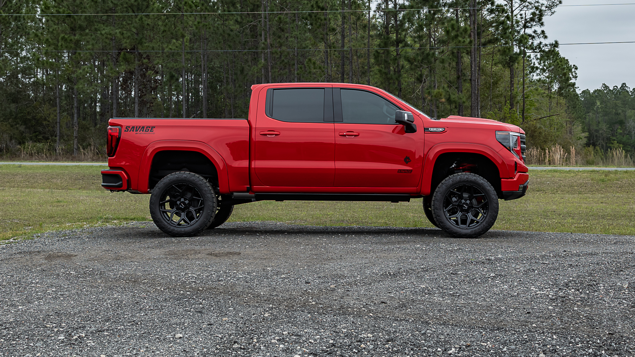 GMC 1500 Savage Cardinal Red