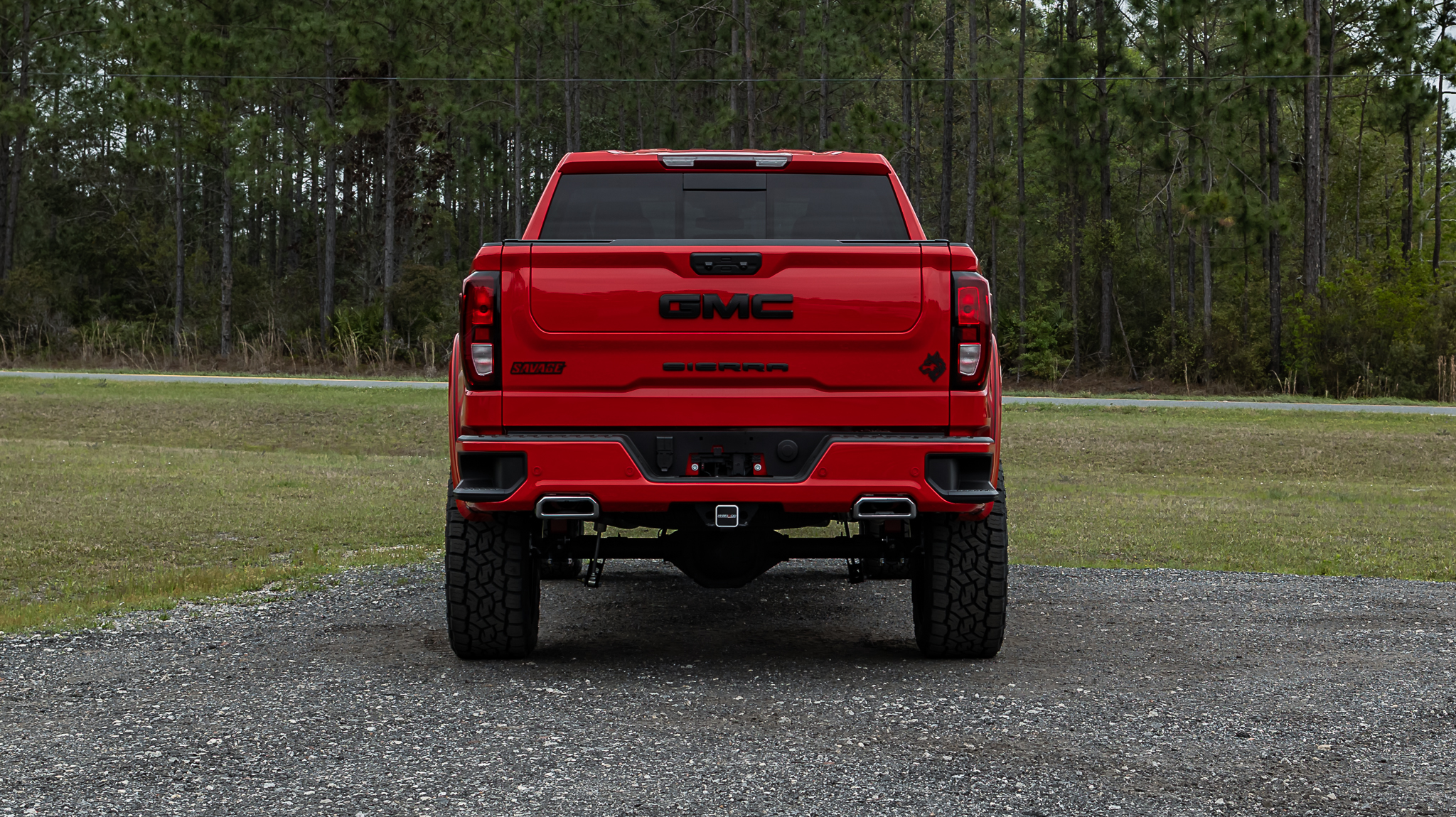 GMC 1500 Savage Cardinal Red