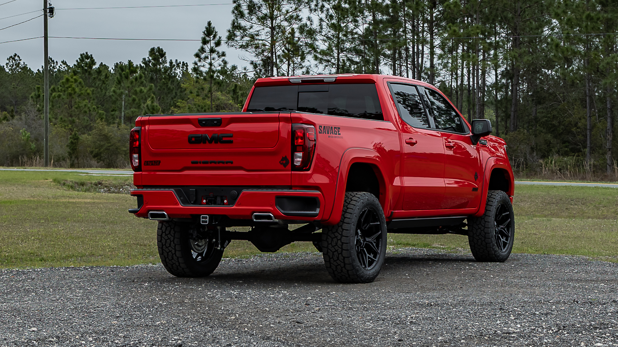 GMC 1500 Savage Cardinal Red