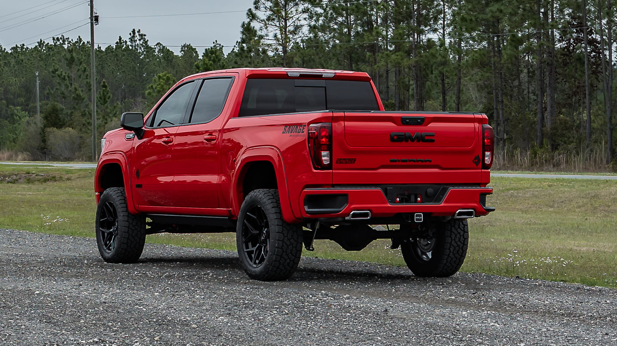 GMC 1500 Savage Cardinal Red