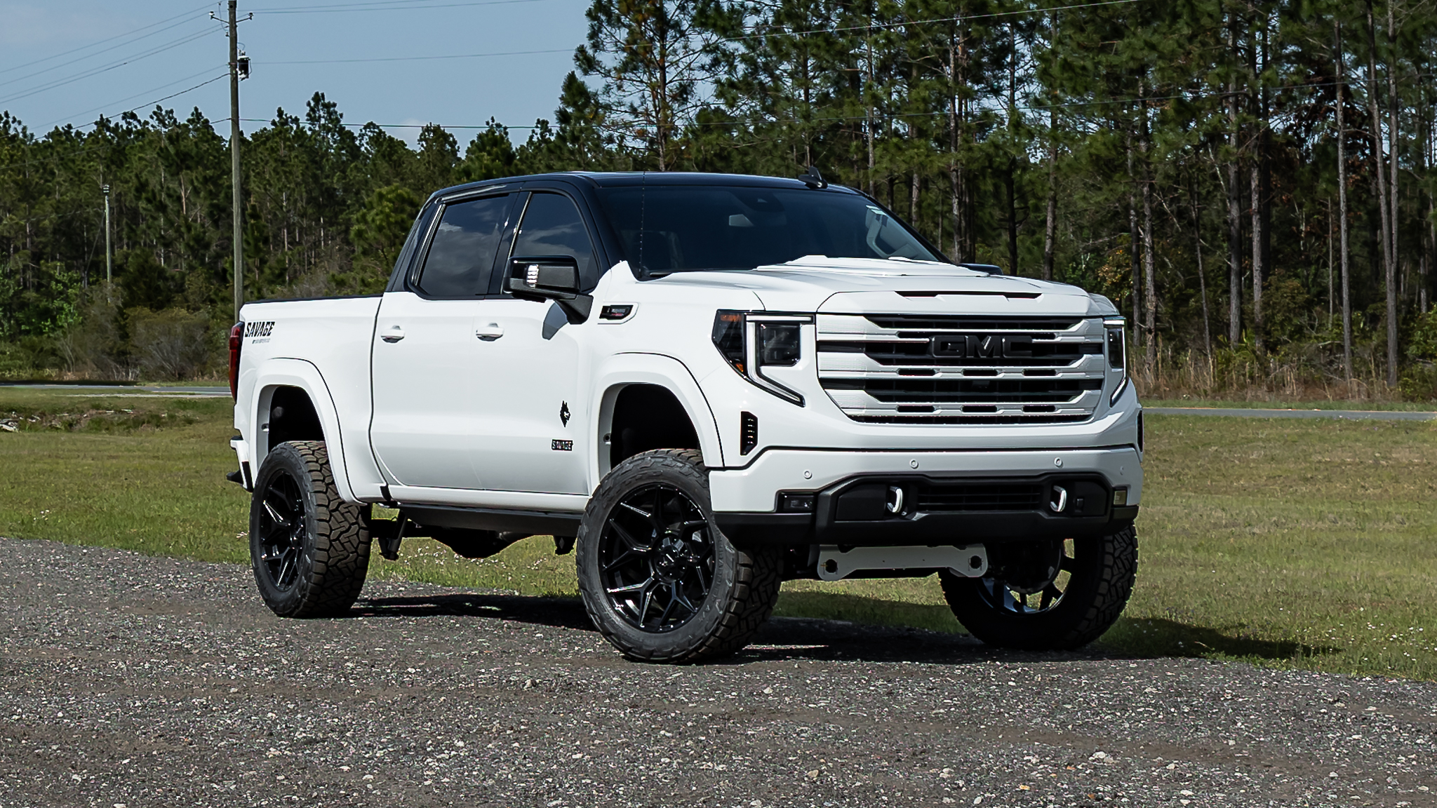 GMC 1500 Savage Summit White