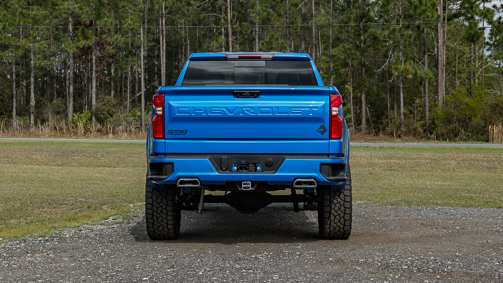 Chevy 1500 Savage Riptide Blue