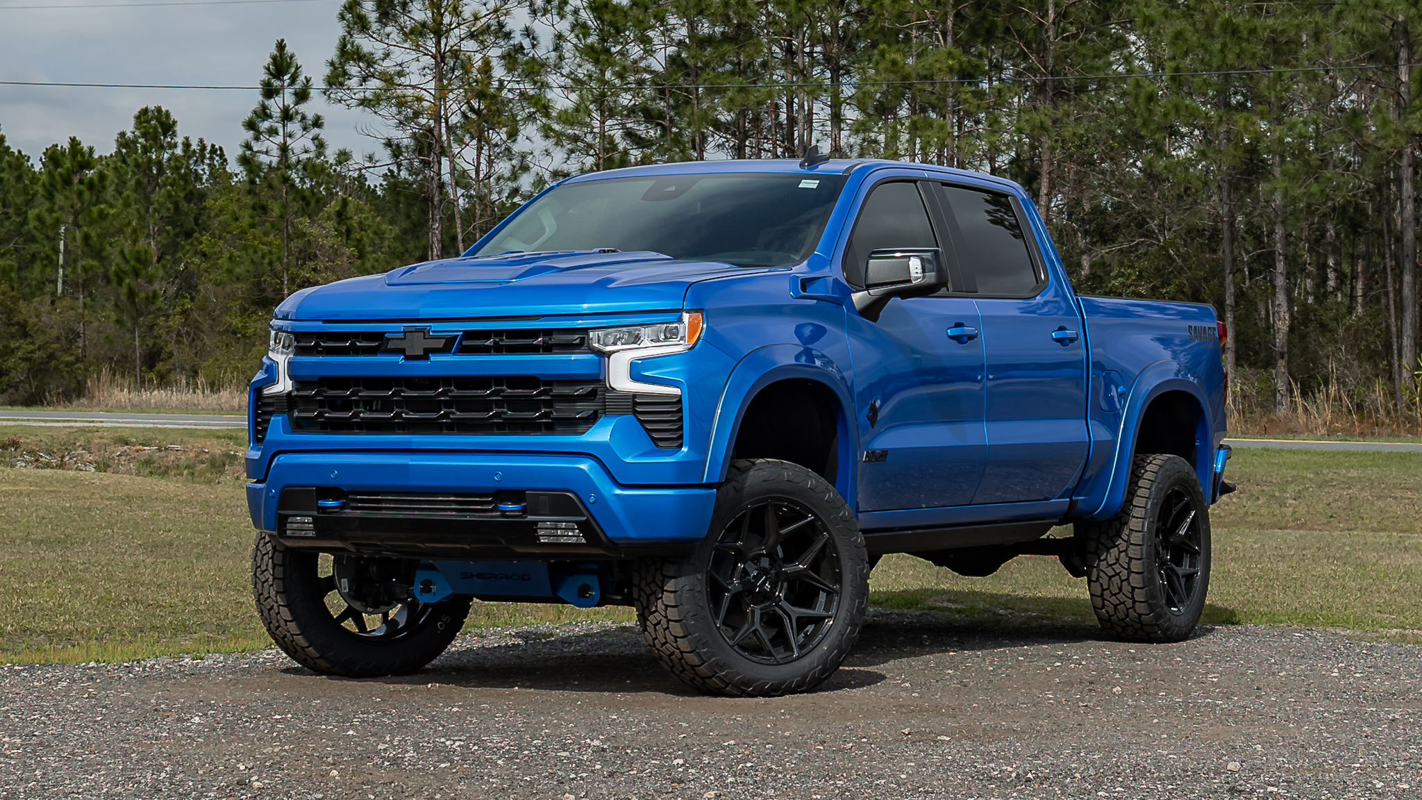 Chevy 1500 Savage Riptide Blue
