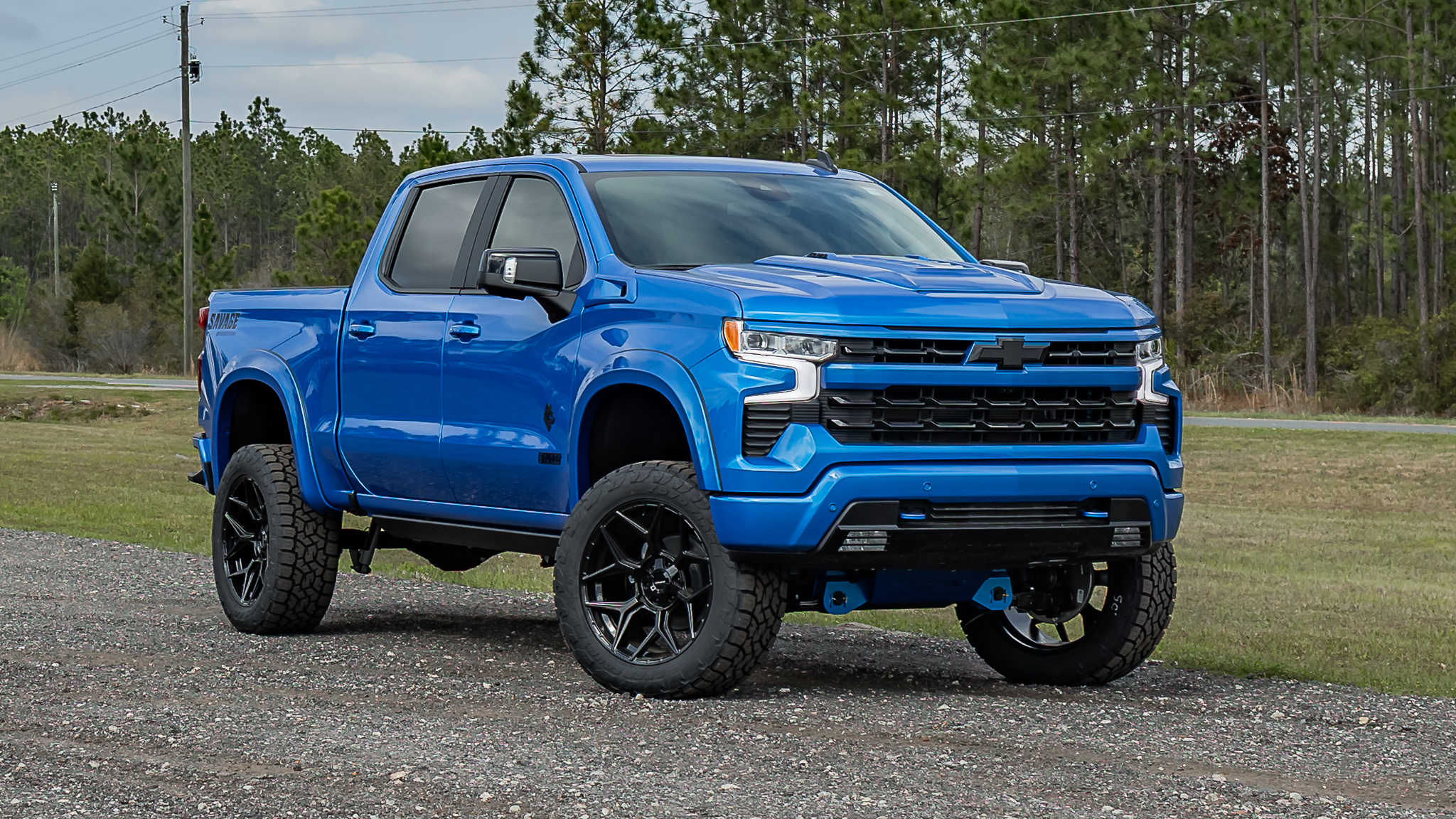 Chevy 1500 Savage Riptide Blue