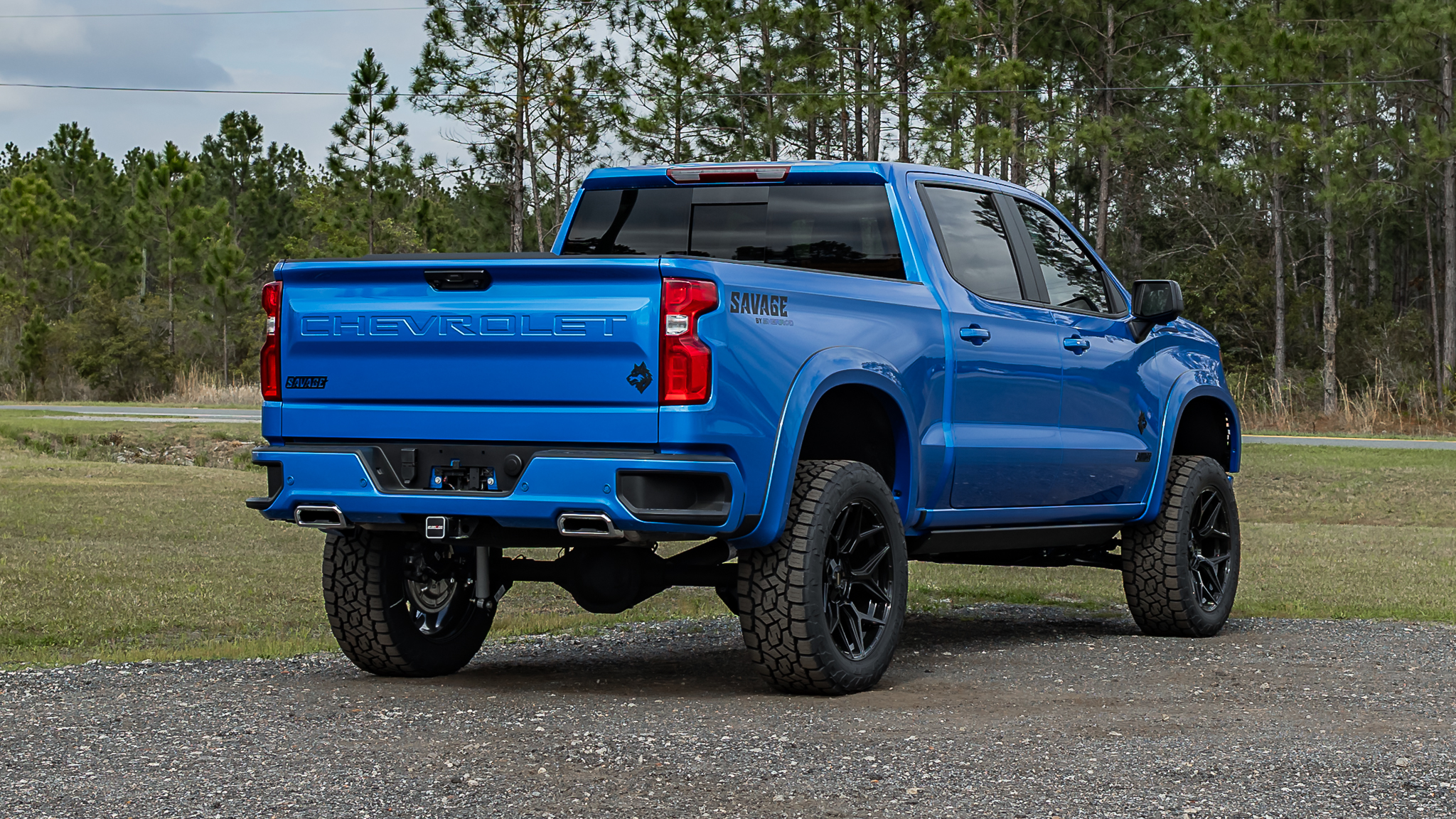 Chevy 1500 Savage Riptide Blue