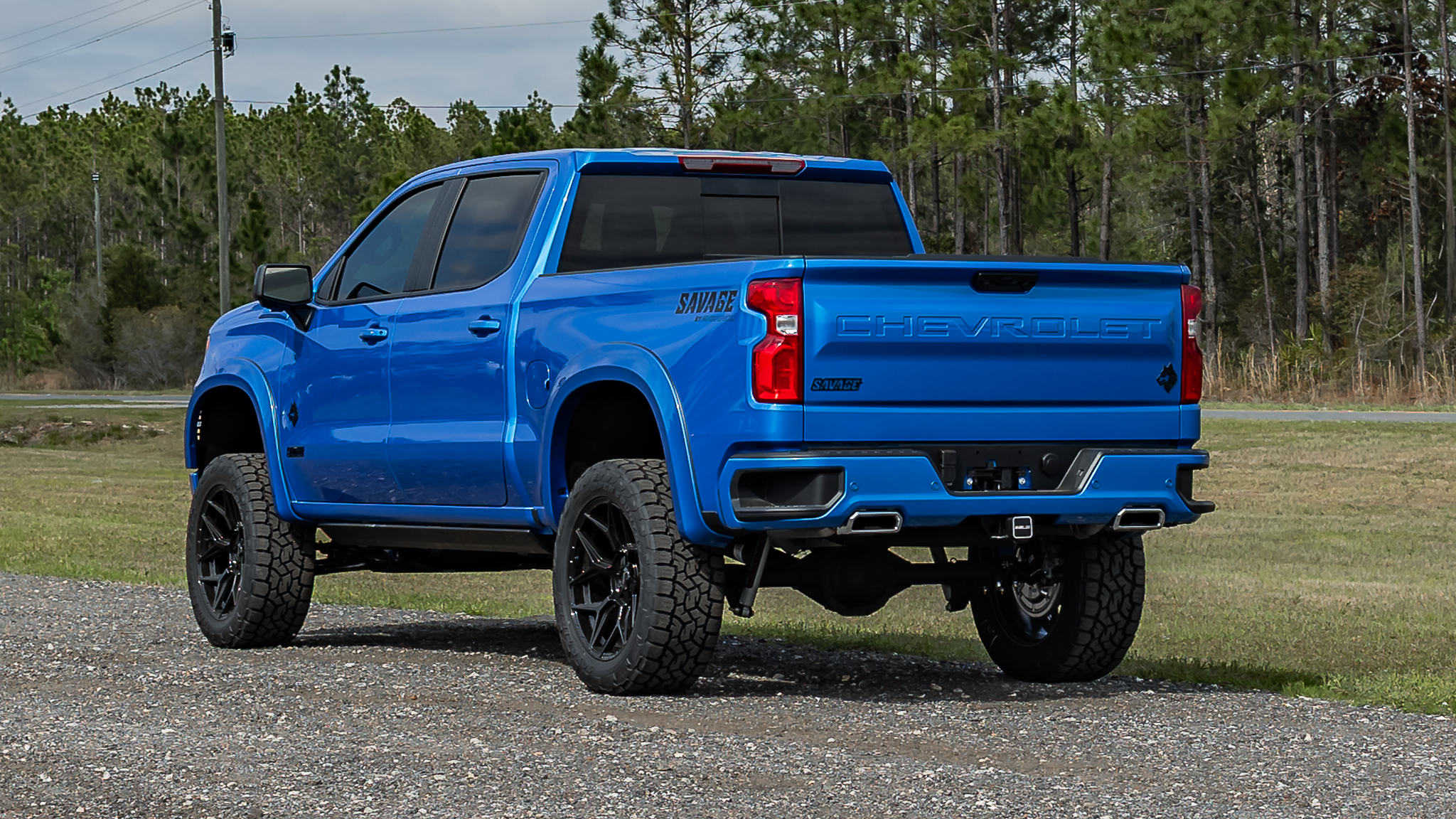 Chevy 1500 Savage Riptide Blue