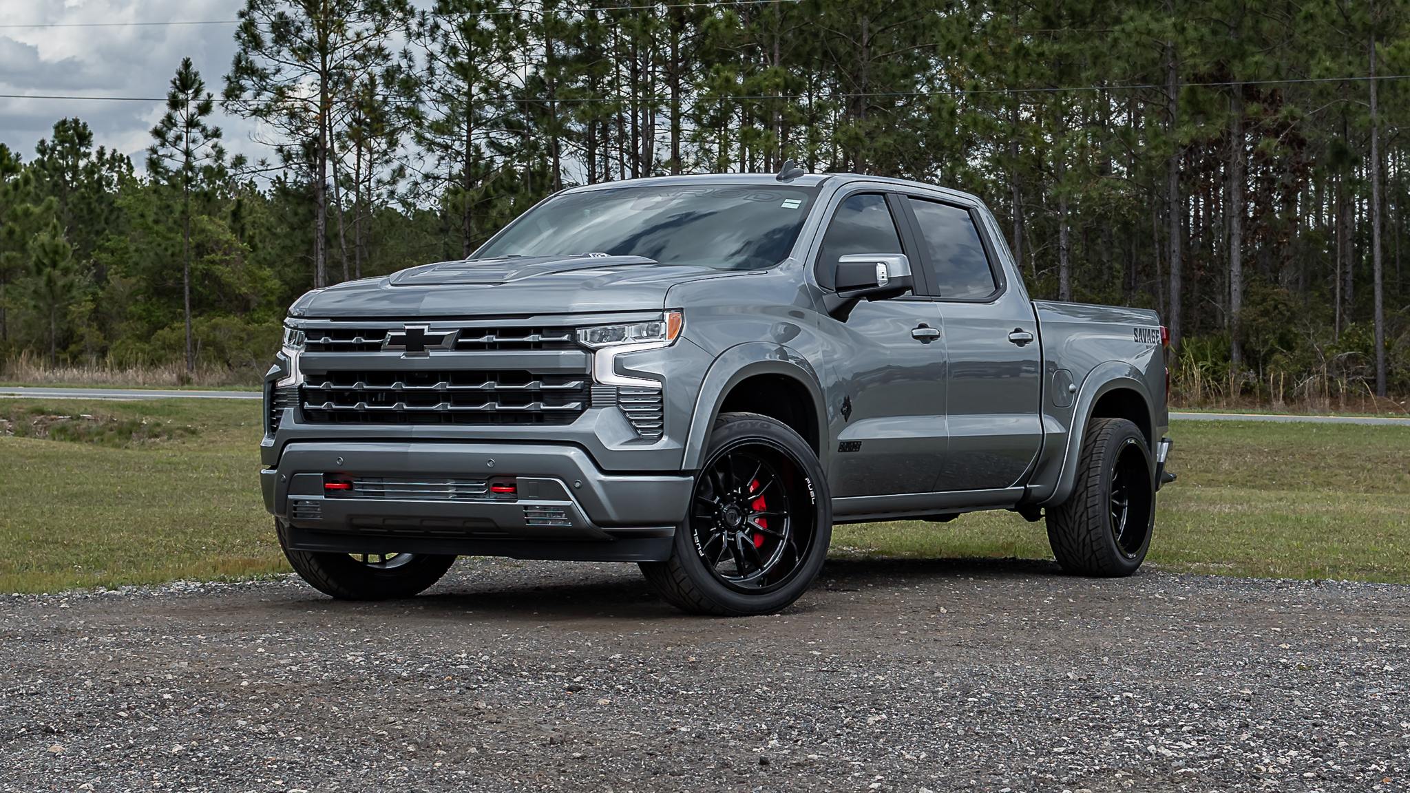 Chevy 1500 Savage Sterling Gray Metallic