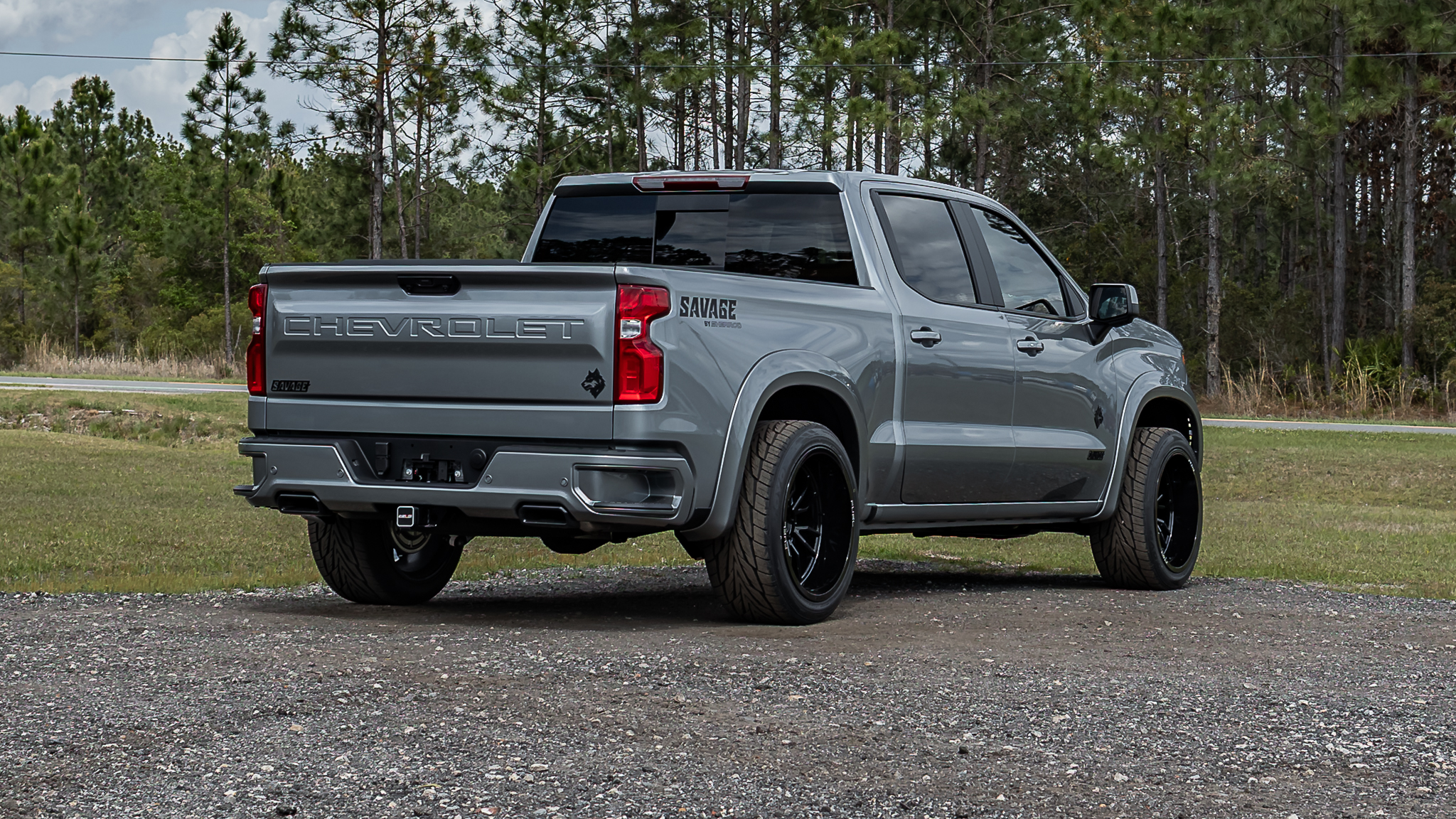 Chevy 1500 Savage Sterling Gray Metallic