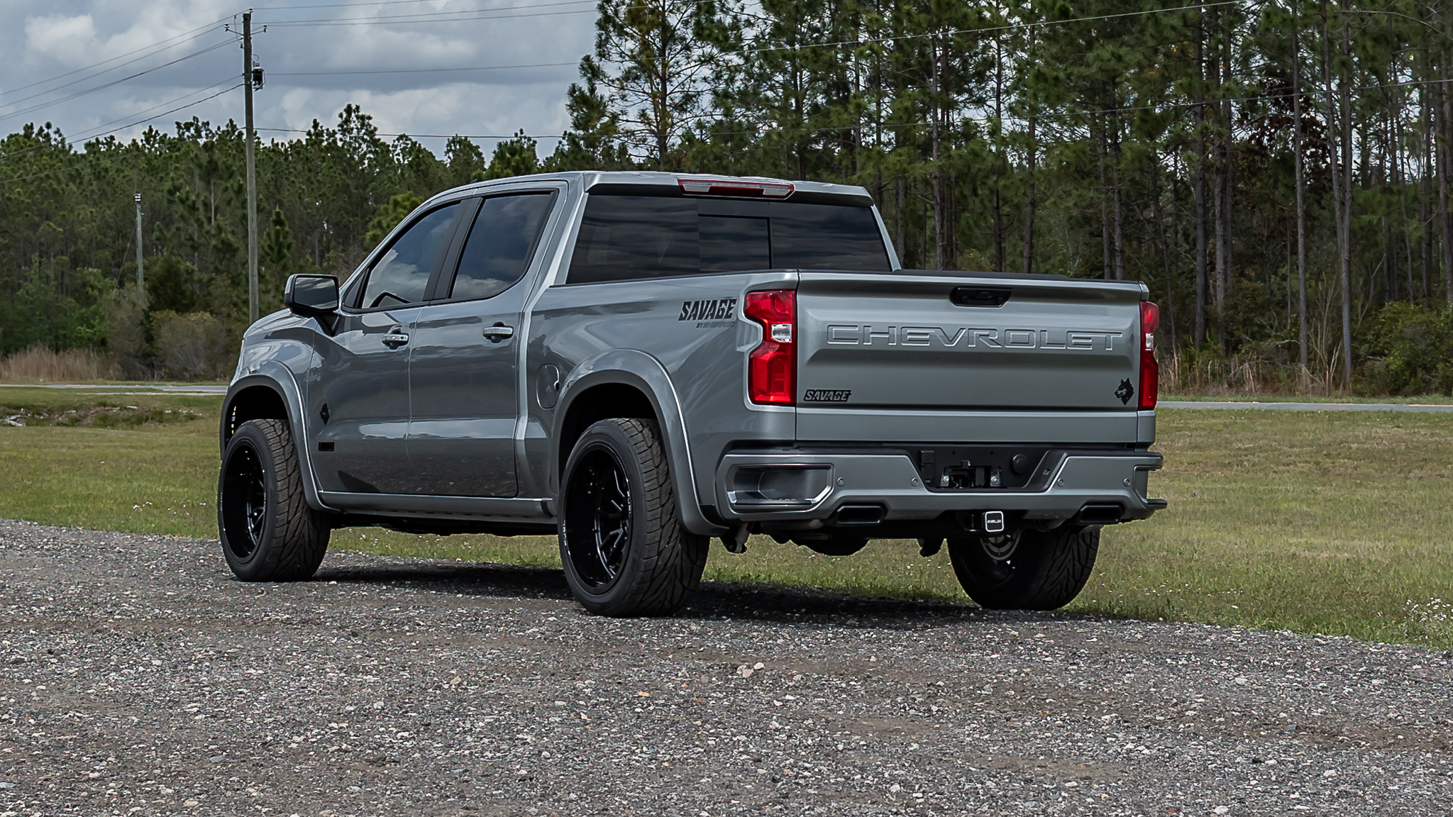 Chevy 1500 Savage Sterling Gray Metallic