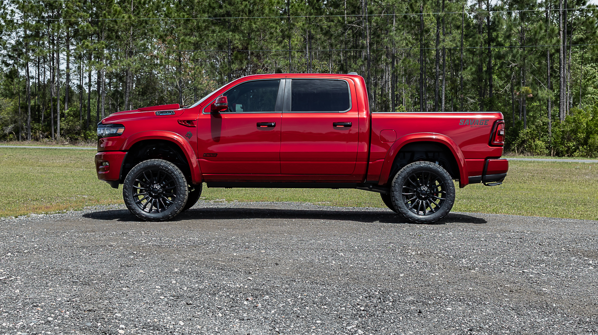 Ram 1500 Savage Molten Red