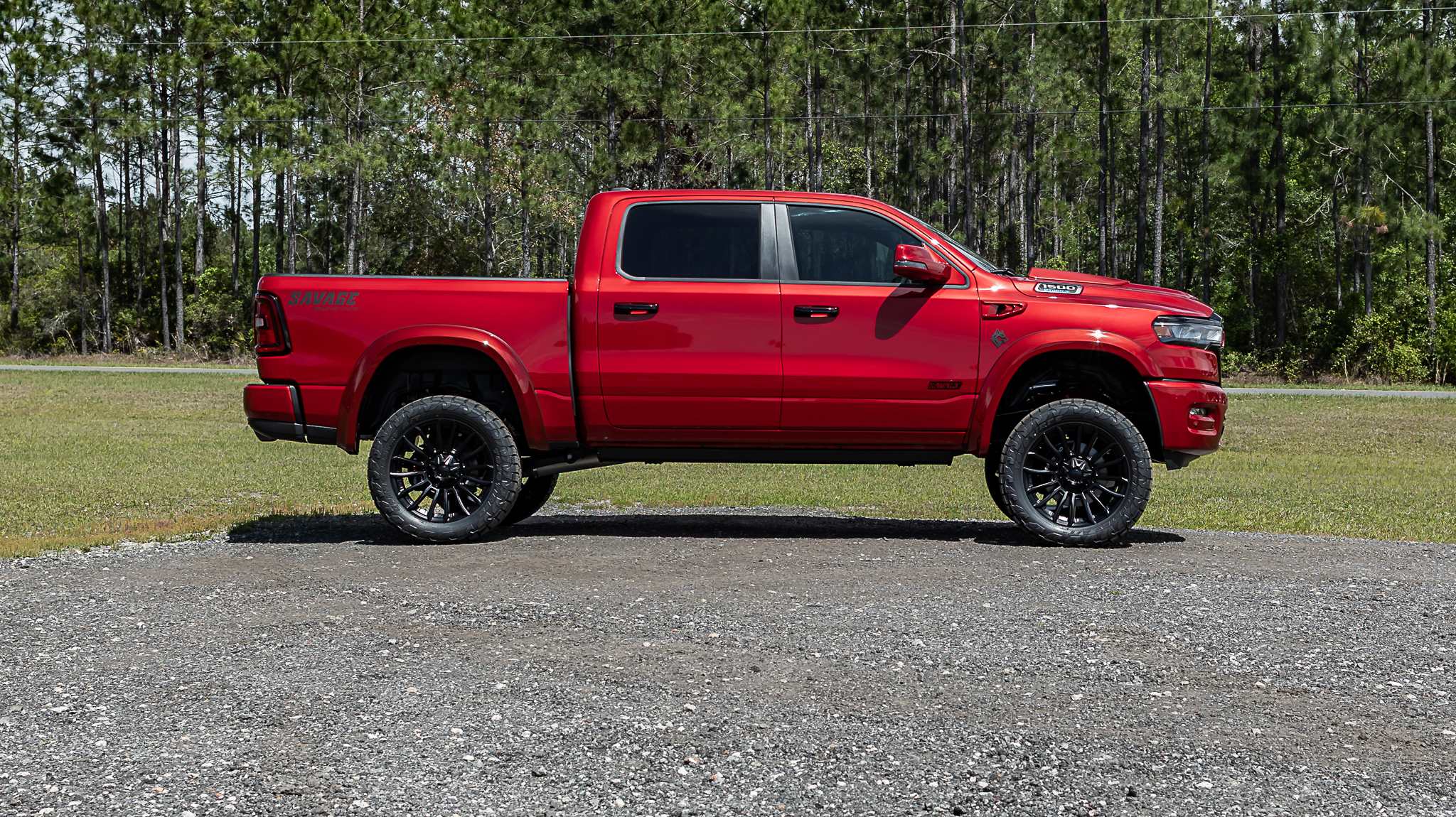 Ram 1500 Savage Molten Red