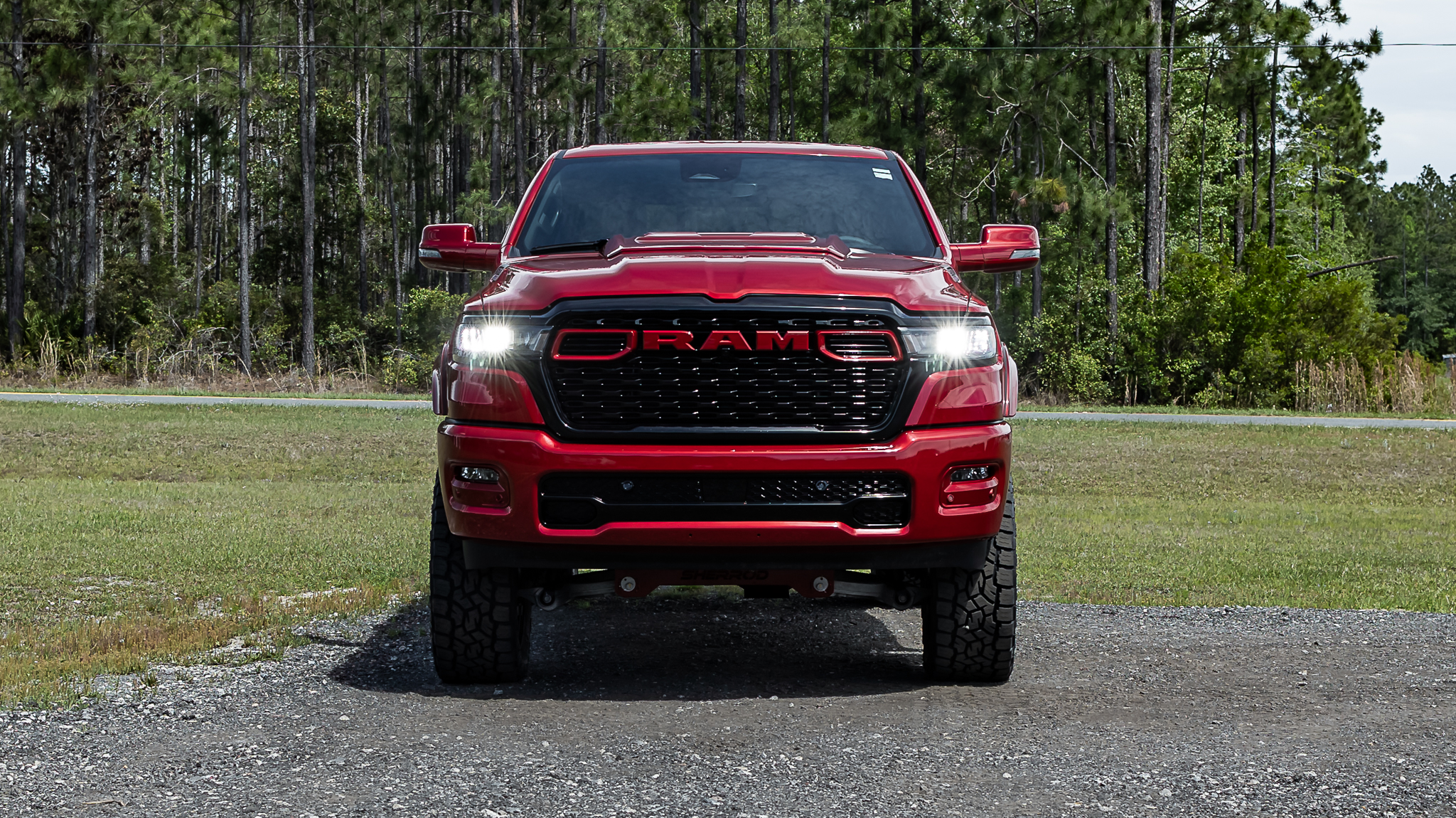 Ram 1500 Savage Molten Red