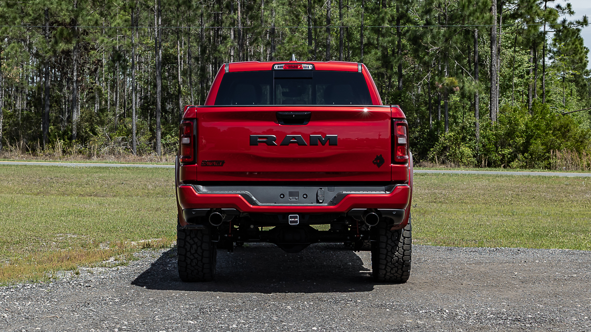 Ram 1500 Savage Molten Red