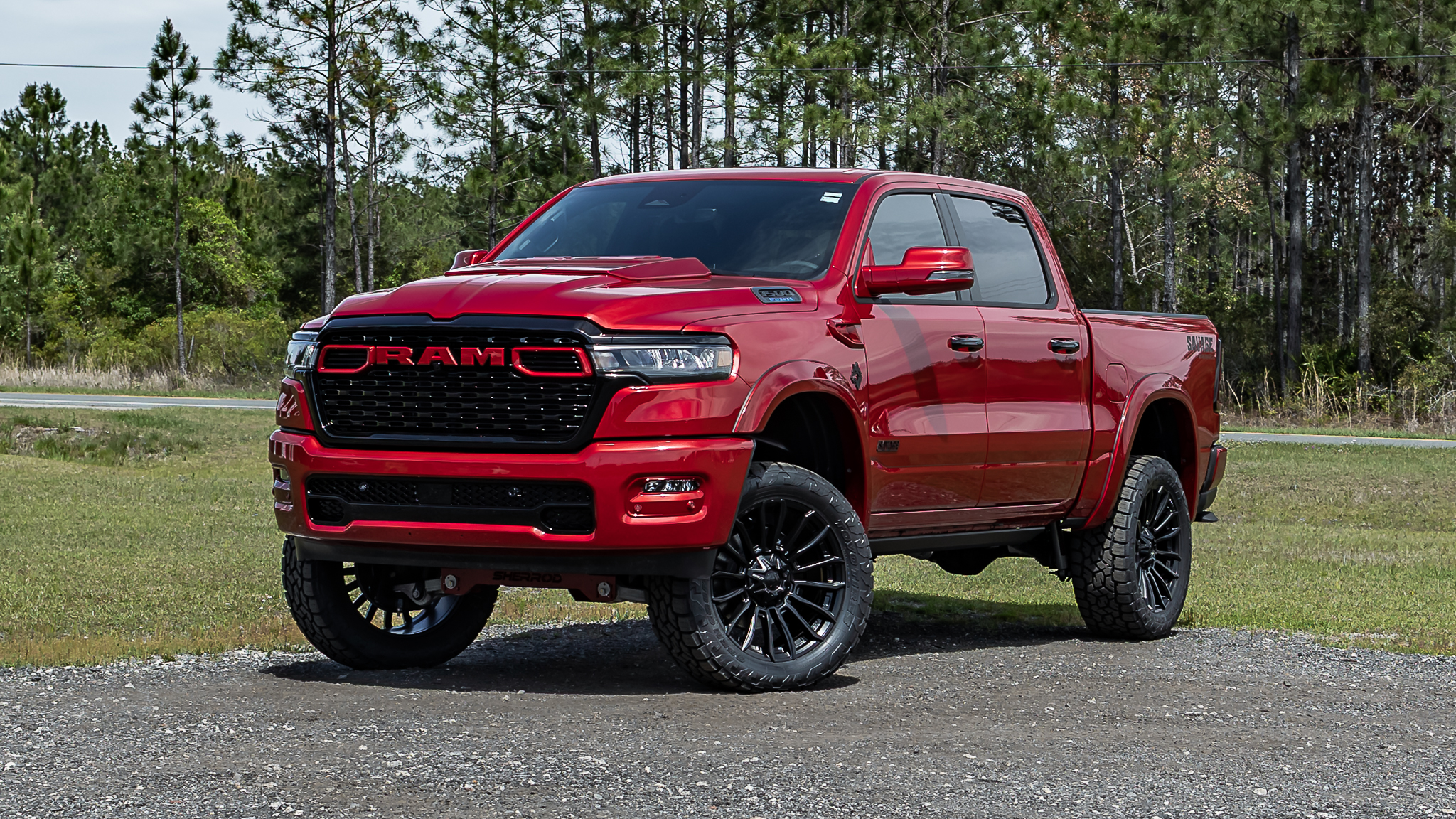 Ram 1500 Savage Molten Red