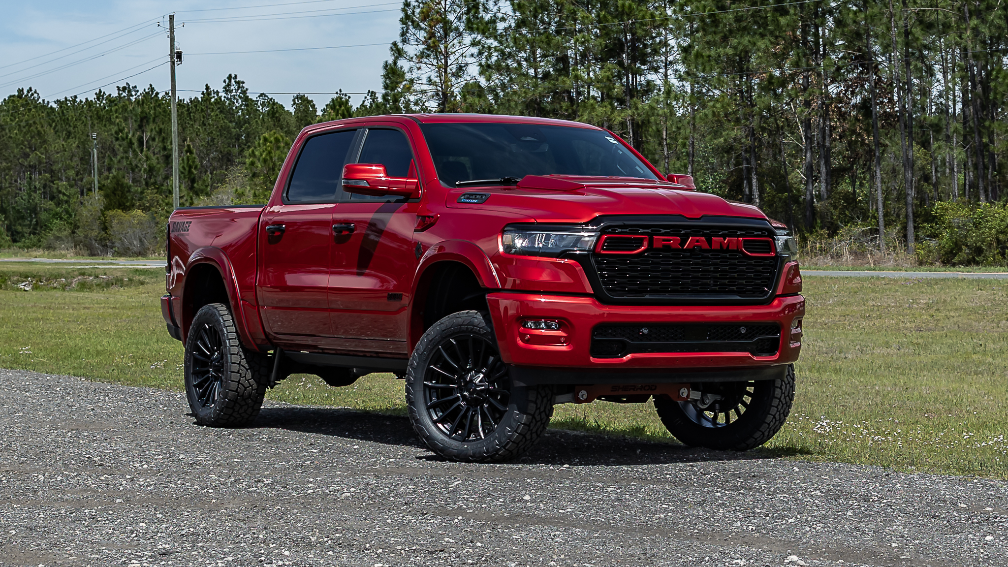 Ram 1500 Savage Molten Red