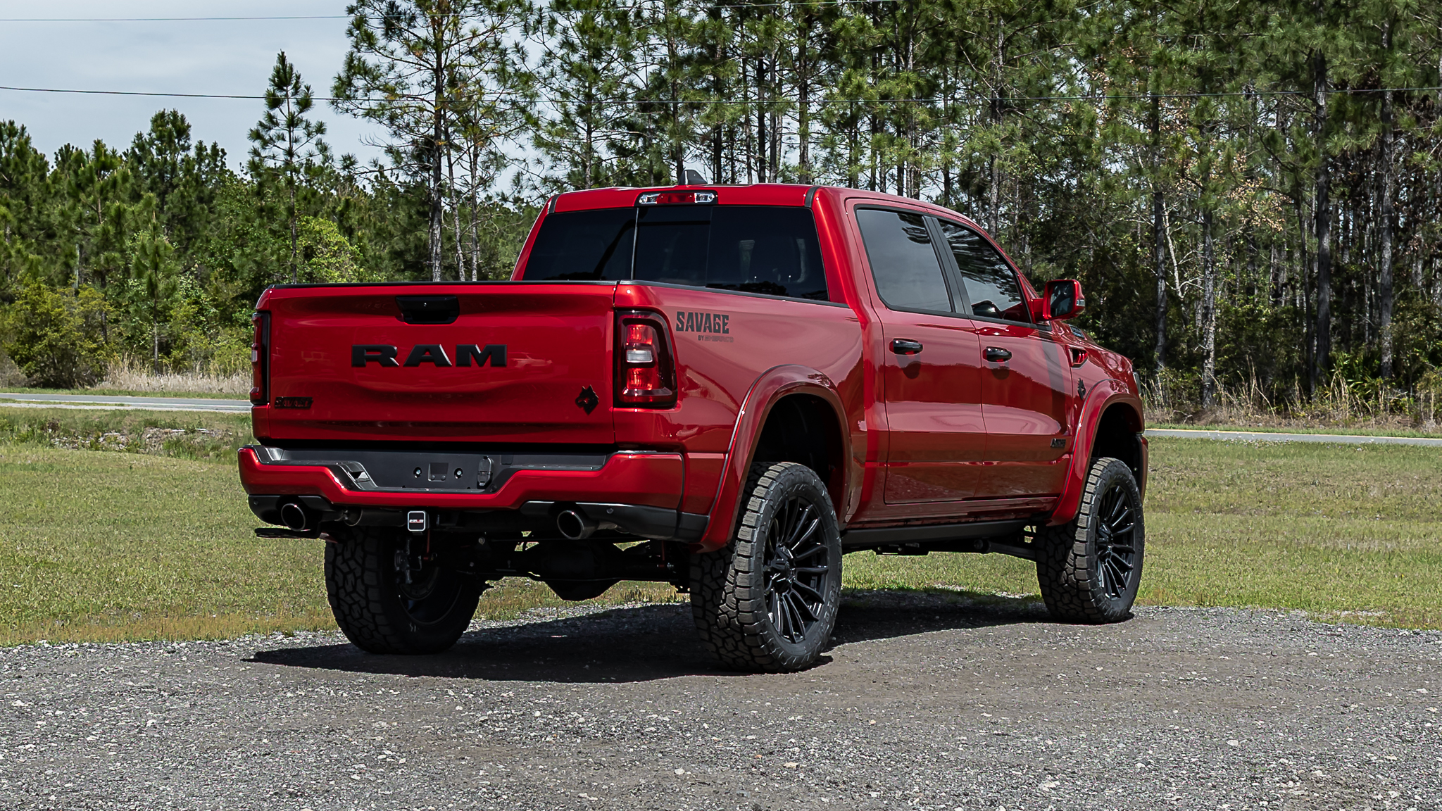 Ram 1500 Savage Molten Red