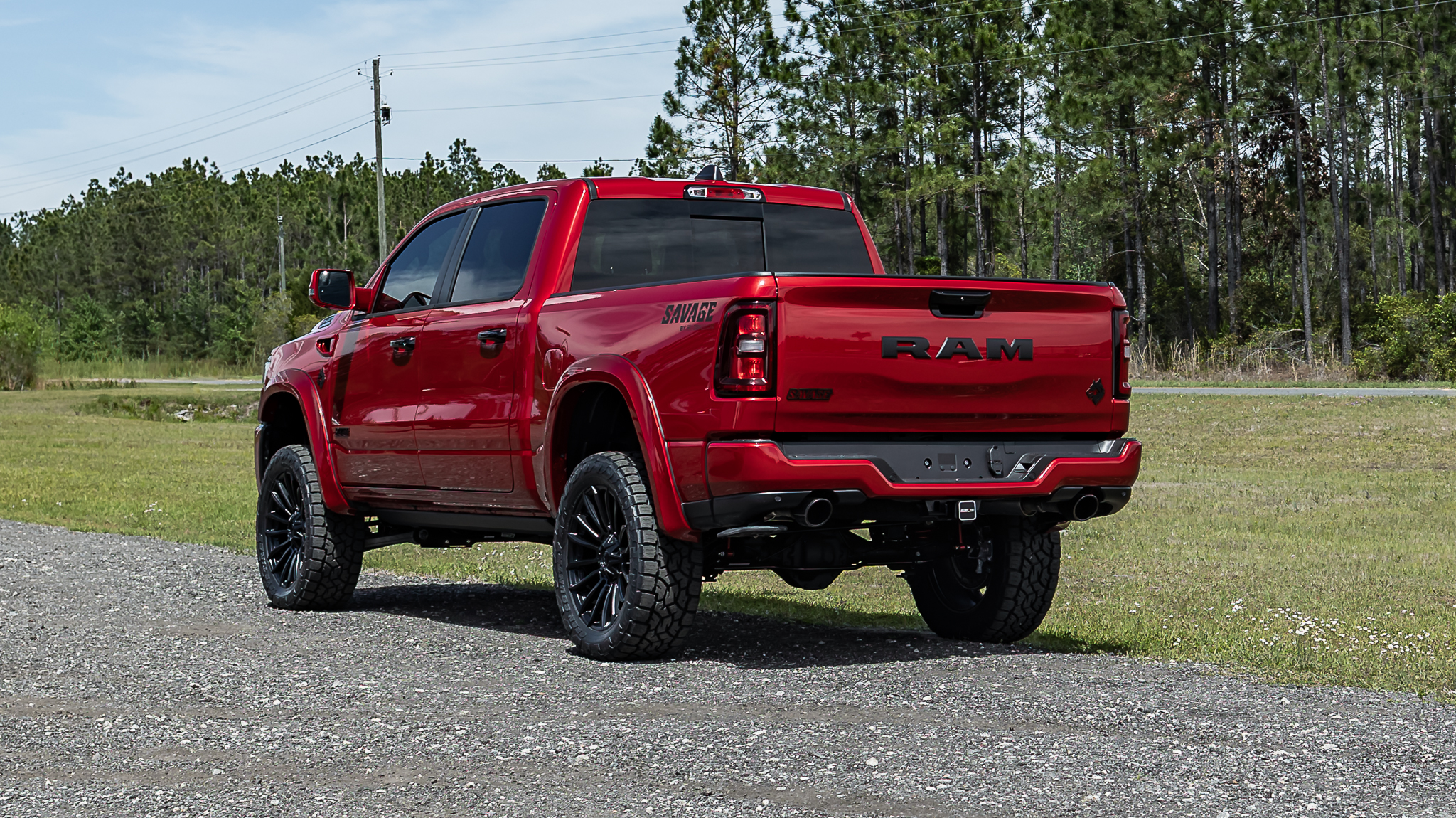 Ram 1500 Savage Molten Red