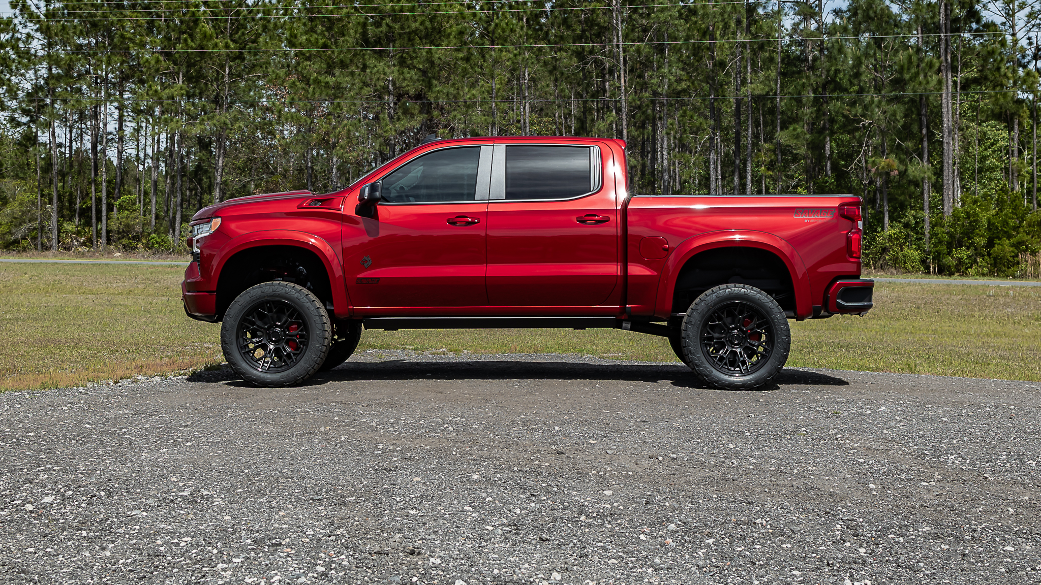 Chevy 1500 Savage Radiant Red