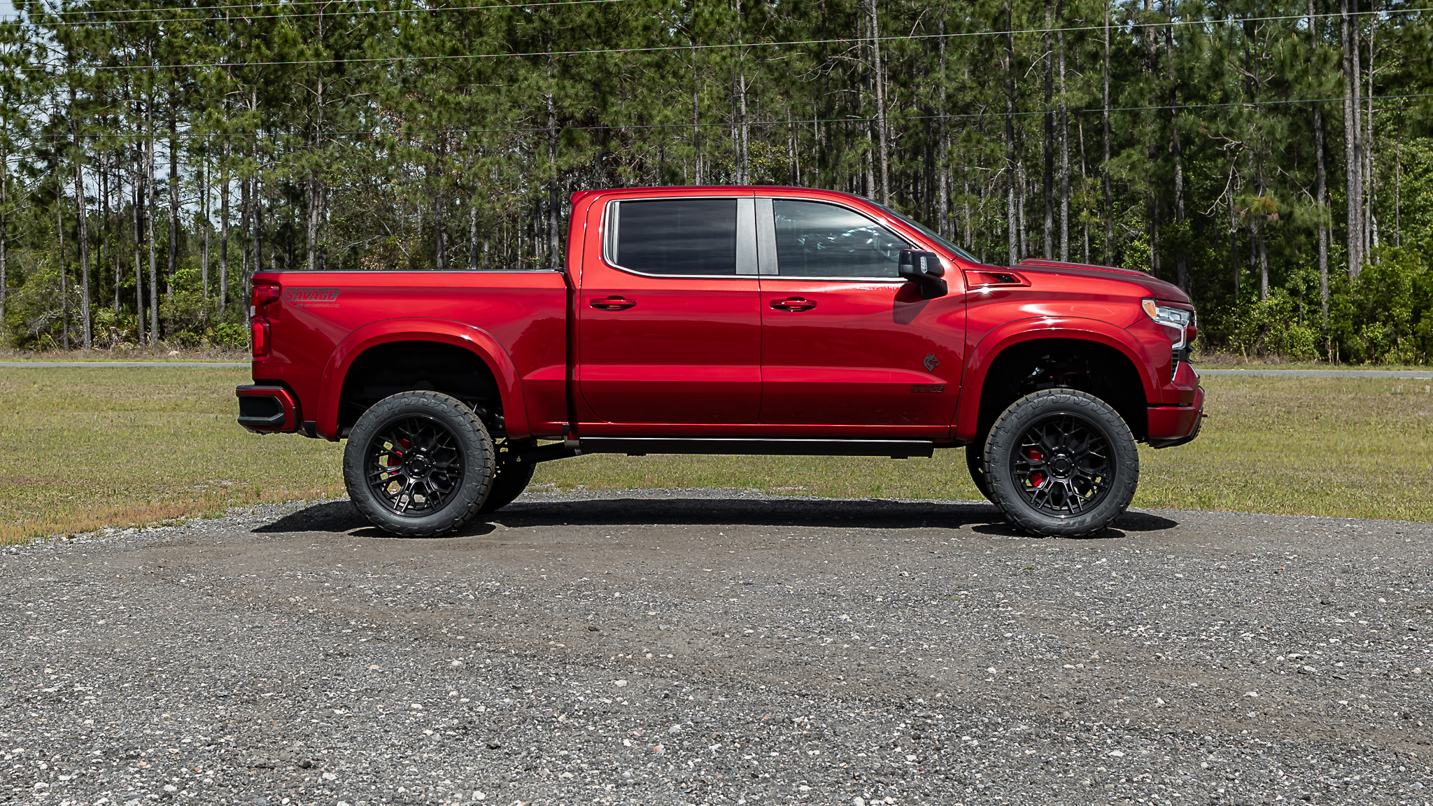 Chevy 1500 Savage Radiant Red