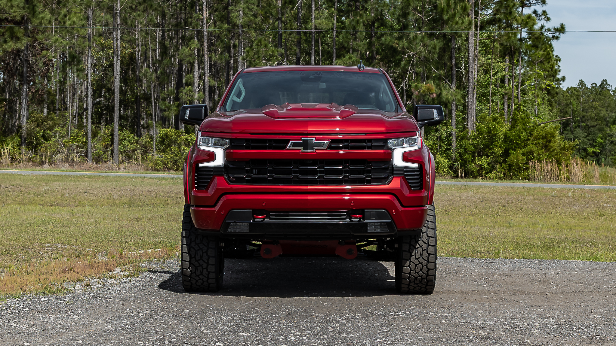Chevy 1500 Savage Radiant Red