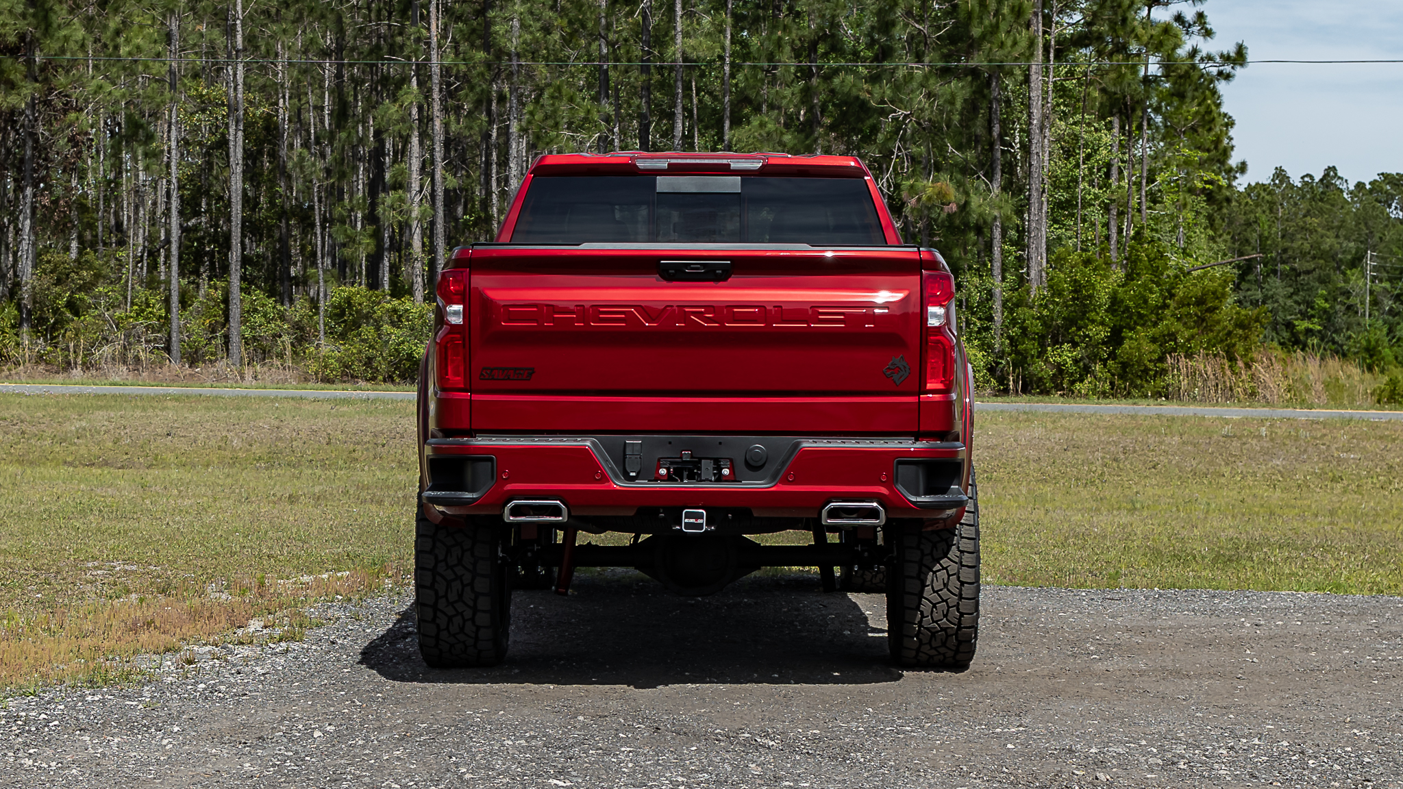 Chevy 1500 Savage Radiant Red