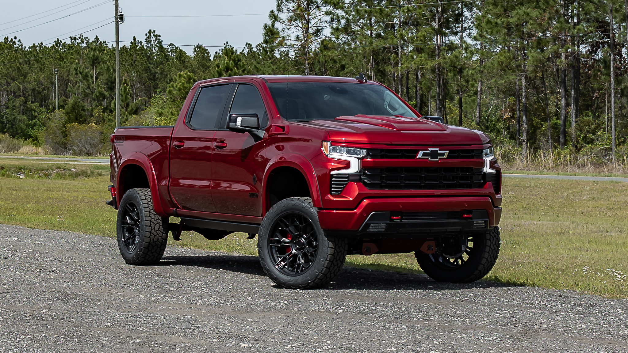 Chevy 1500 Savage Radiant Red