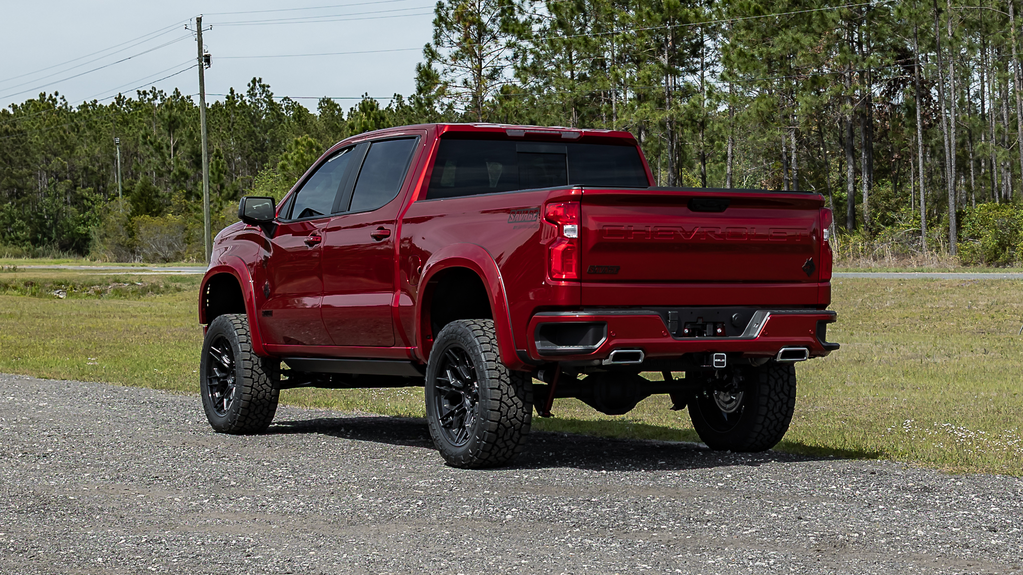 Chevy 1500 Savage Radiant Red