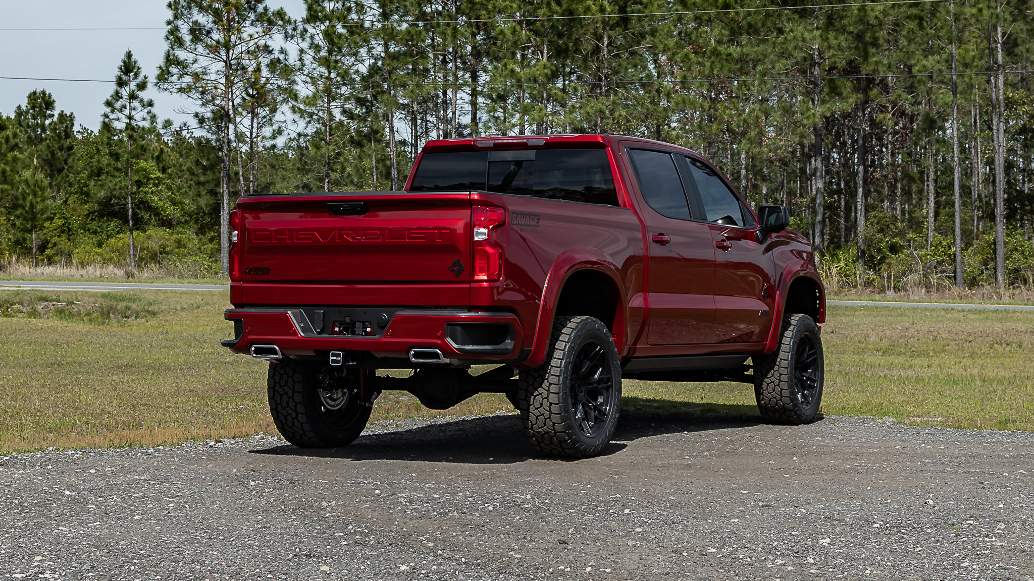 Chevy 1500 Savage Radiant Red