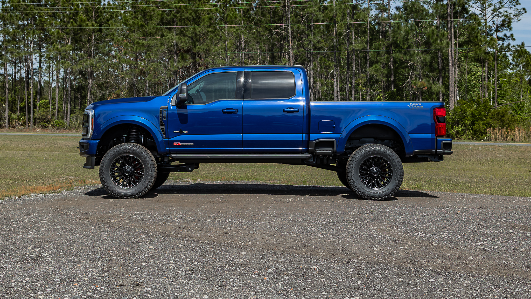 Ford F-250 Deadwood Smoke Argon Blue