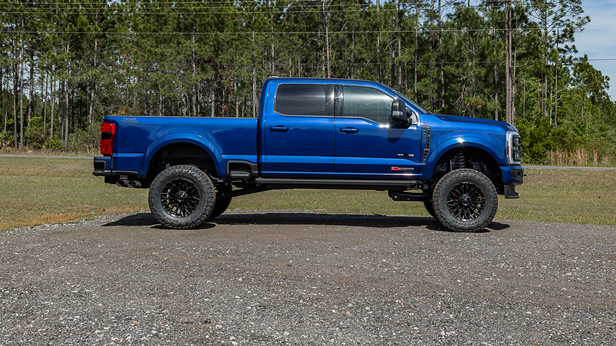 Ford F-250 Deadwood Smoke Argon Blue