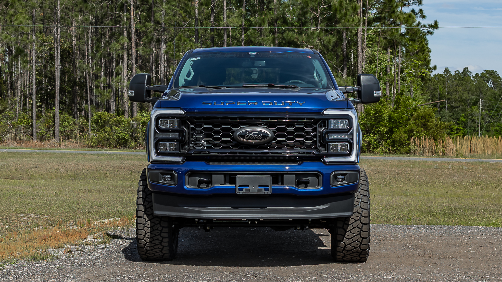 Ford F-250 Deadwood Smoke Argon Blue