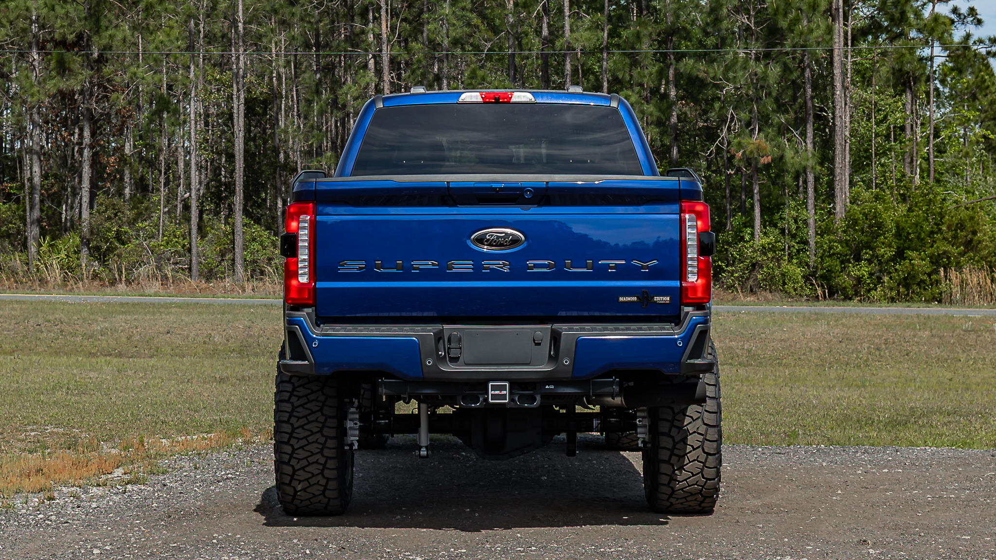 Ford F-250 Deadwood Smoke Argon Blue