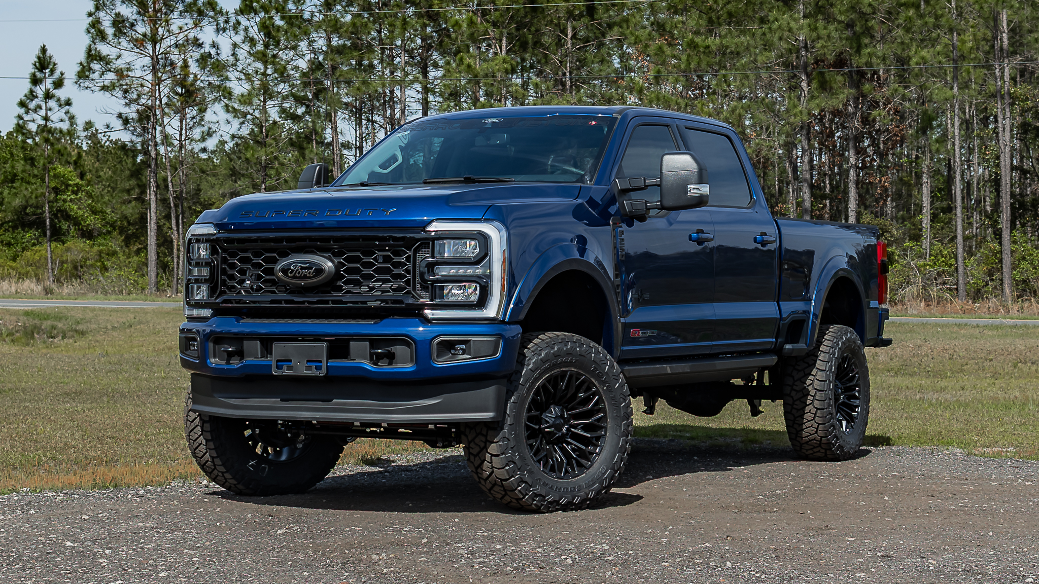 Ford F-250 Deadwood Smoke Argon Blue